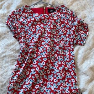 FLORAL T-SHIRT DRESS. Worn once. Size M.